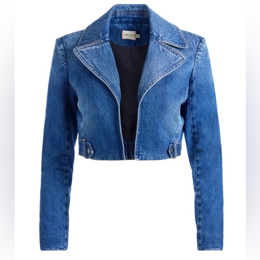 Alice & Olivia Yardley Denim Jacket
